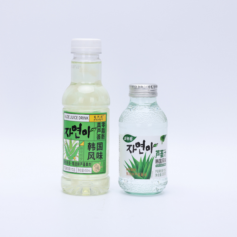 Custom Colorful Beverage Bottle Roll Labels